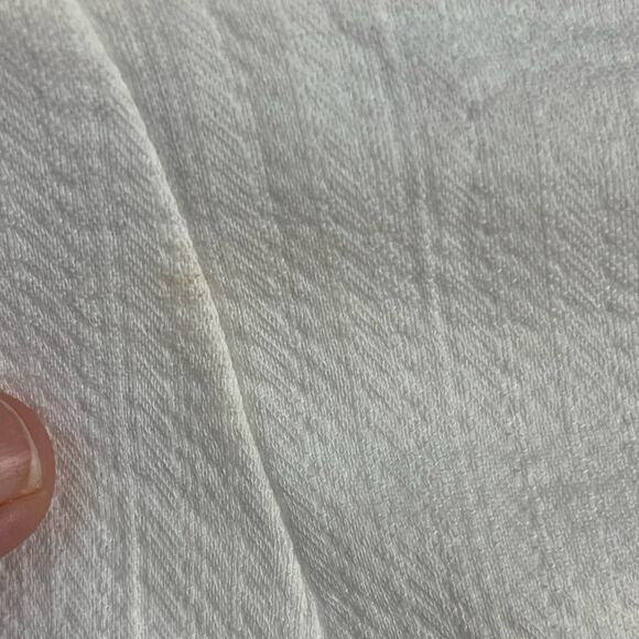 J. Crew Factory Textured Cotton Blazer in White Size 12 Petite NWT - Picture 12 of 12